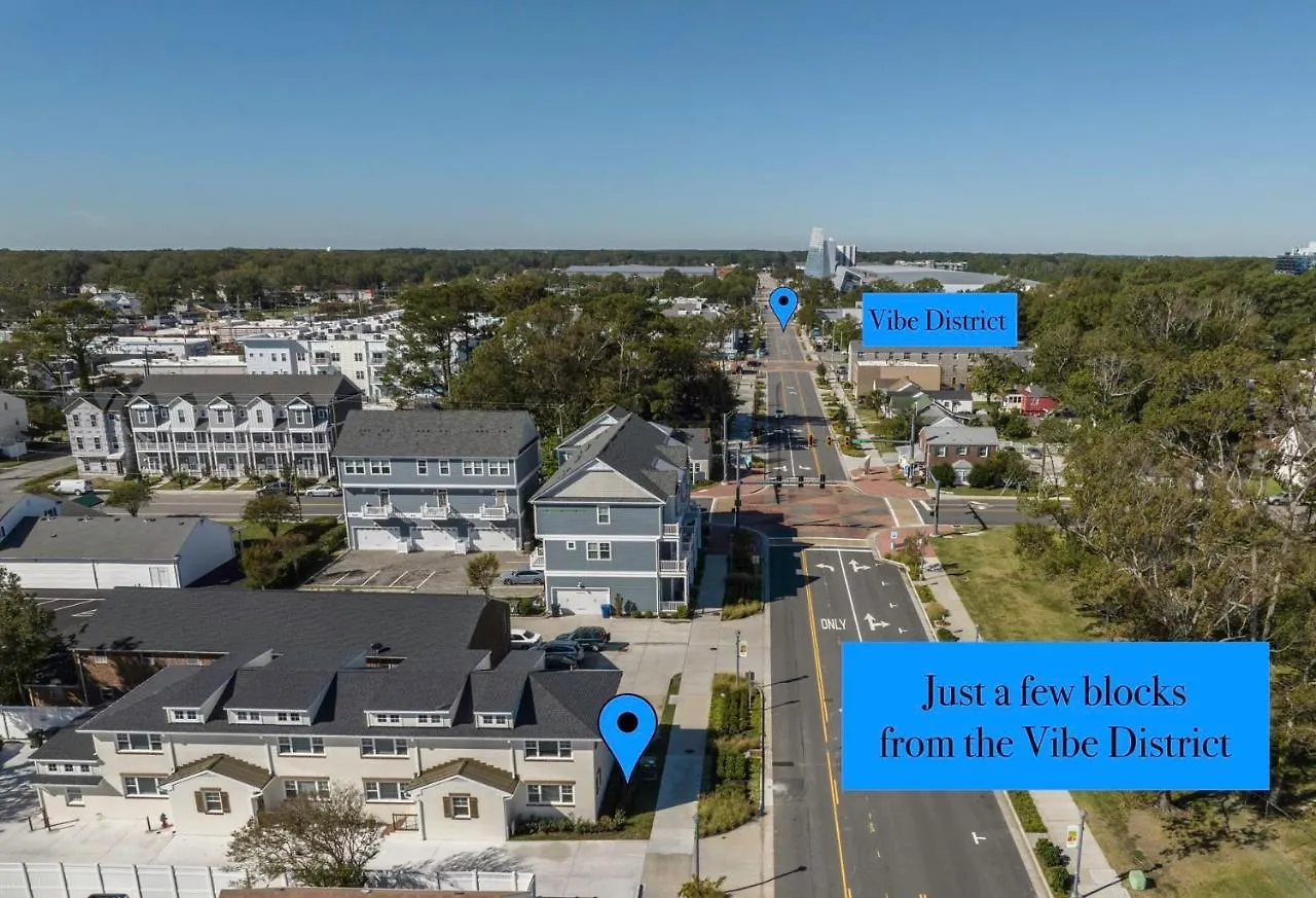Ocean Lofts In The Vibe #4 - 5 Min Walk To Beach Virginia Beach Apartment
